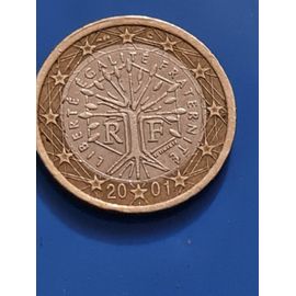 Pièce 1 Euro Arbre De Vie République Française 2001