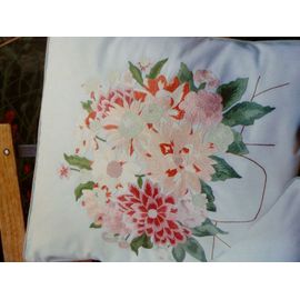 Brochure Modèle Point De Croix Arbre Fleurs Feuilles