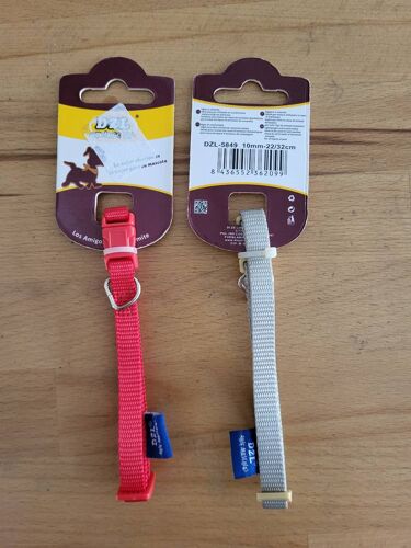 Lot 2 Colliers Chien Dzl