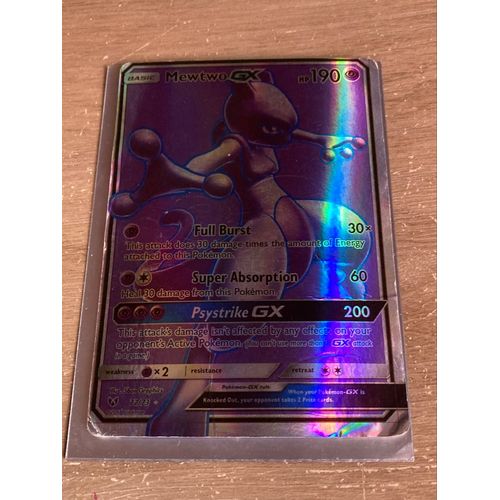 Carte Pokemon Mextwo Gx 190 Hp