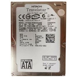 Hitachi Travelstar 20 Go 5400 RPM 2.5" SATA HTS541020G9SA00