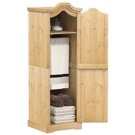Vidaxl Garde-Robe Corona 55x52x170 Cm Bois De Pin Massif