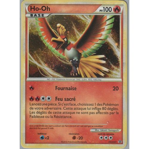 Carte Pokémon - Ho-Oh - Hgss01 - Promo - Holo-Rare
