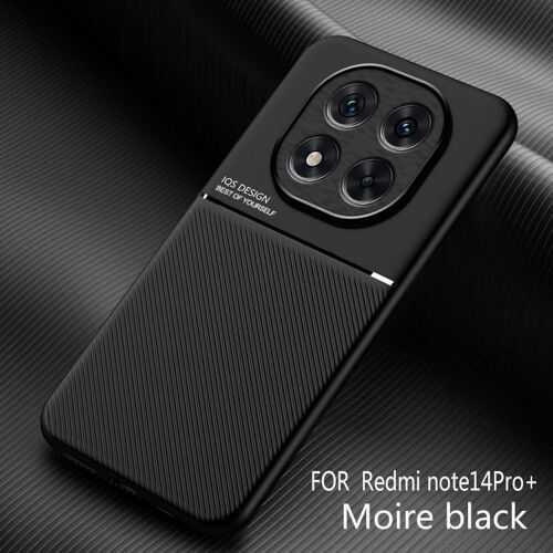 Coque pour Redmi Note 14 Pro Plus 5G,Etui Redmi Note 14 Pro Plus 5G absorption des chocs et protection,tatouer magique,coque en silicone - Noir