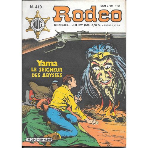 Rodeo N°419 (07/1986) - Coupe Du Monde De Football 1934 (Italie) / Tex Willer / Les Aristos - Sherlock Holmes' Story