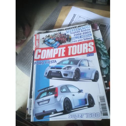 Compte Tours 155 De 2002 Antibes,Cevennes,Cardabelles,Vaucluse,Condroz