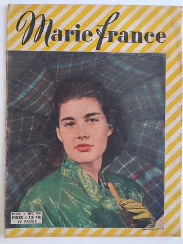 Marie France - Numéro 108 Du 11 Décembre 1946