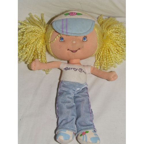 POUPEE TISSU CHIFFON BERRY COOL CASQUETTE 27 cm