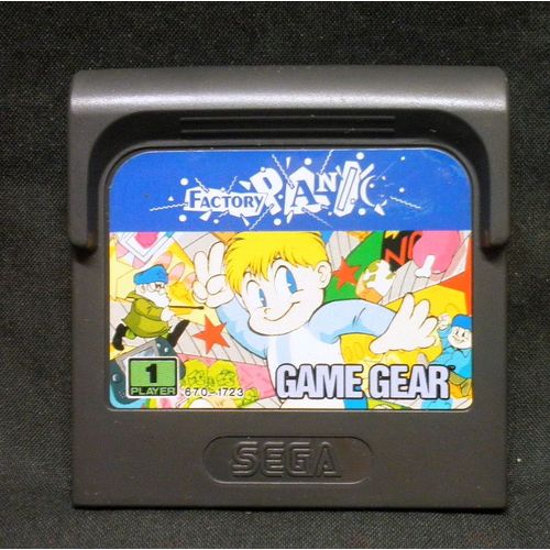 Jeux Factory Panic Sega Game Gear