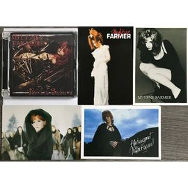 Mylene Farmer Point De Suture Cd + 4 Cartes Postales
