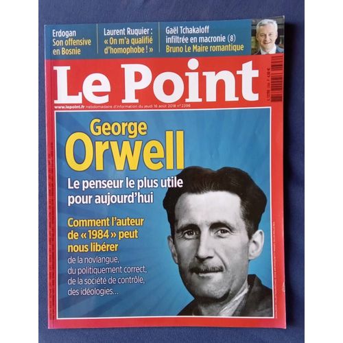 Le Point, Jeudi 16 Août 2018 , N°2398