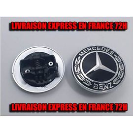 Mercedes Sigle Monogramme Insigne Logo Emblème Badge Capot Coffre