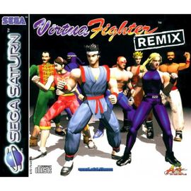 Virtua Fighter Remix + Cg Portrait Collection - Sega Saturn