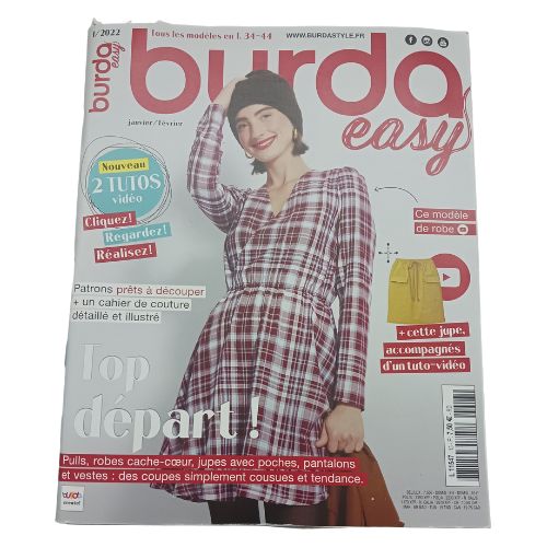 Magazines Burda Easy N°13 Janvier / Février 2022