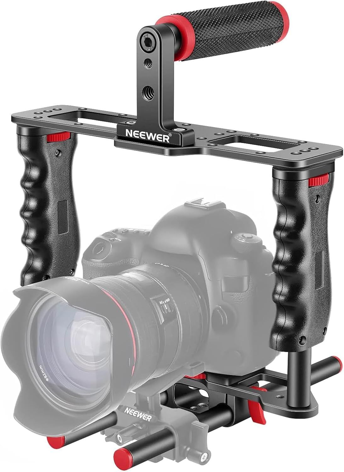 Gadpiparty Kit Stabilisateur Vidéo Portable Pour Caméra Dv Et