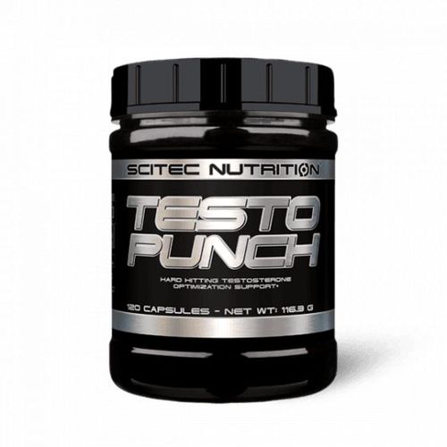 Testo Punch (120 Caps)| Boosters De Testostérone|Scitec Nutrition 