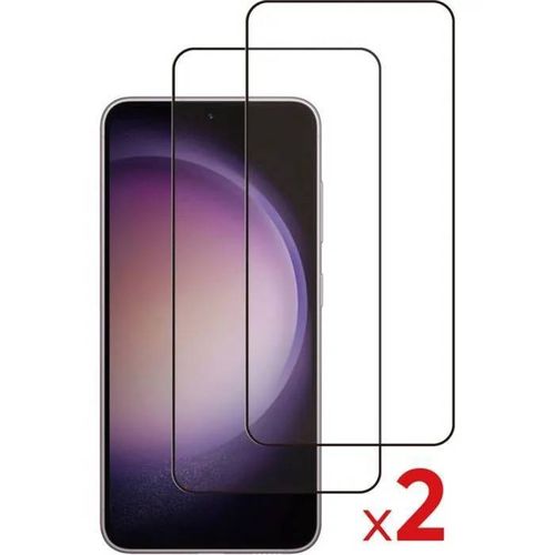 Lot 2 Verres Trempé Pour Samsung Galaxy S24 5g / S25 5g - Film Verre Trempé Protection Protecteur Ecran