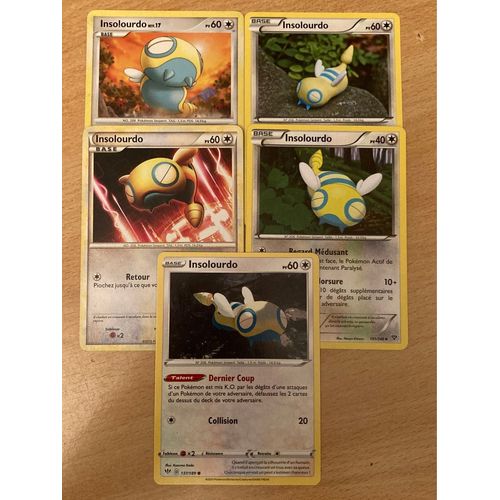 (3206) 5x Insolourdo (Pokemon)