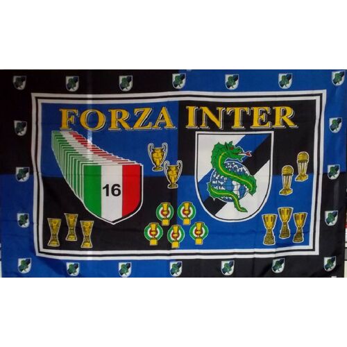 Drapeau Italie Forza Inter