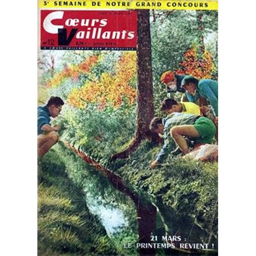 Coeurs Vaillants - 21/03/1963 - N° 12