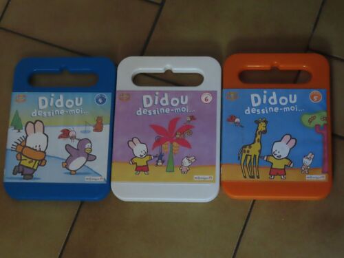 Lot De 3 Dvd De La Collection Debout Les Zouzous : Didou Dessine-Moi...