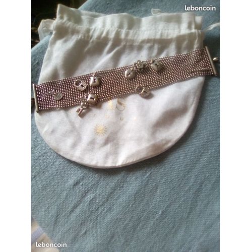 Gas Bijoux Bracelet Manchette Argent