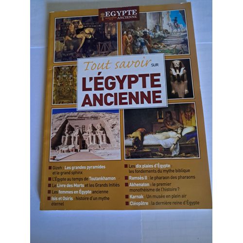 Tout Savoir Egypte Ancienne - Hors Série N° 5 - 06.20 616 - Revue