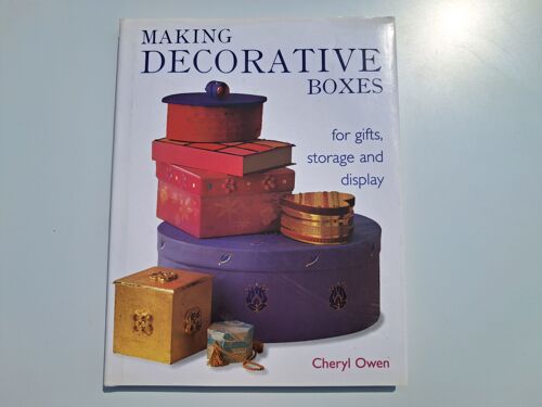 Making Decorative Boxes For Gifts, Storage And Display