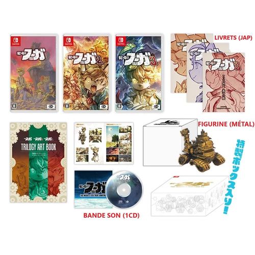 Fuga Melodies Of Steel Nintendo Switch Édition Collector Trilogie Avec Français
