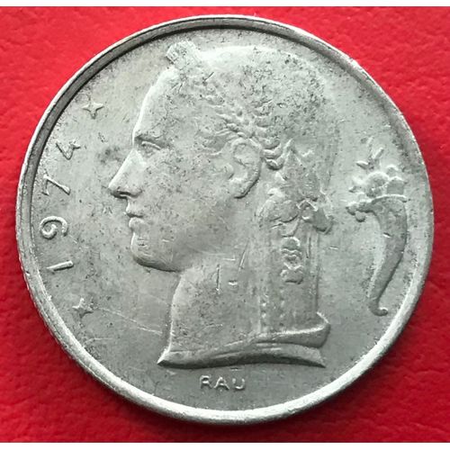 5 Francs - Cérès - 1974 - Belgique (Néerlandais)
