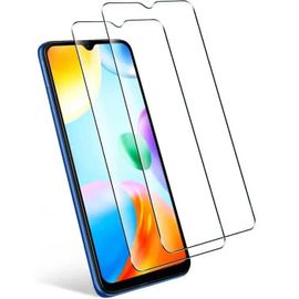 2 Verres Trempé Pour Xiaomi Redmi 10c / 12c - Film Verre Vitre Protection Ecran Verre Trempé