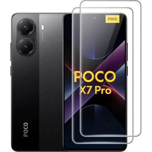 Lot 2 Verres Trempé Pour Xiaomi Poco X7 Pro 5g / Xiaomi 14t Pro - Film Vitre Protection Ecran Verre Trempé