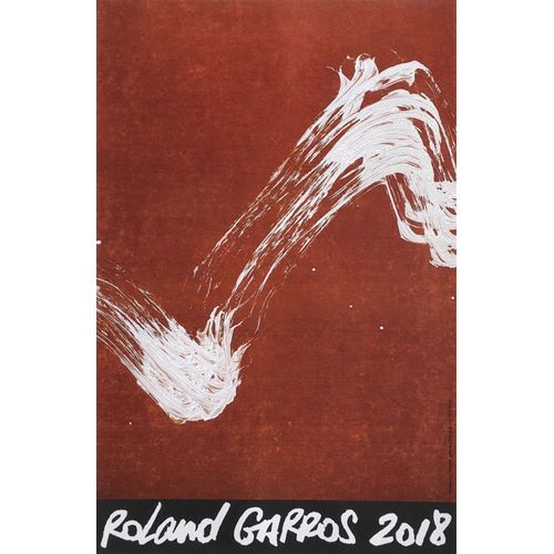 Affiche Officielle Roland Garros 2018 - Fabienne Verdier