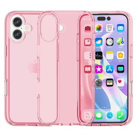 Pour Iphone 16 Plus Case Transparente Pc + Tpu Hybride Hybrid T¿¿L¿¿Phone