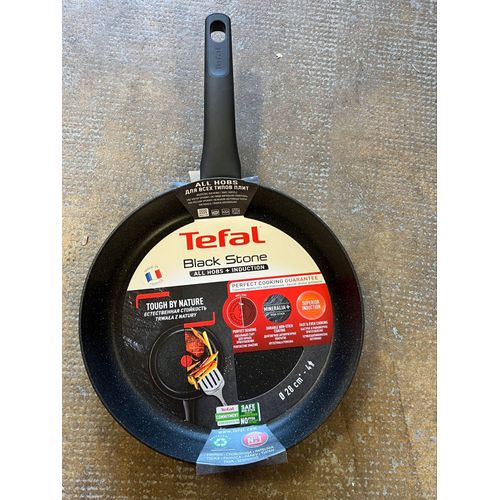 Poêles 28cm En Pierre Noir Induction Tefal