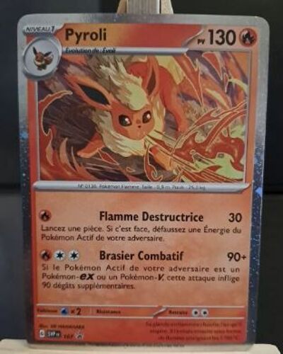 Pokémon Pyroli 167 Holo Promo Ev8,5 Evolutions Prismatiques