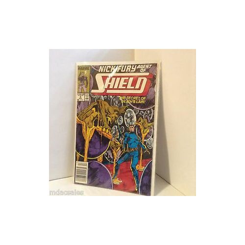 Nick Fury Agent Of Shield # 5 ( V.O. 1989 ) ** The Secret Of Death's Lair **