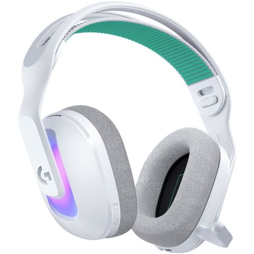 Logitech G G522 - Micro-casque - circum-aural - Bluetooth / LIGHTSPEED - sans fil, filaire - USB-A, USB-C - blanc