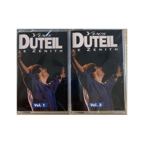 K7 Audio Yves Duteil En Concert Le Zenith Vol. 1 & 2