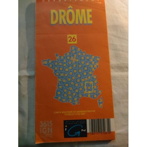 Carte Ign Département Drôme