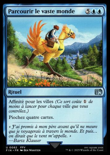 Parcourir Le Vaste Monde - Magic - Final Fantasy Vf - U - 82