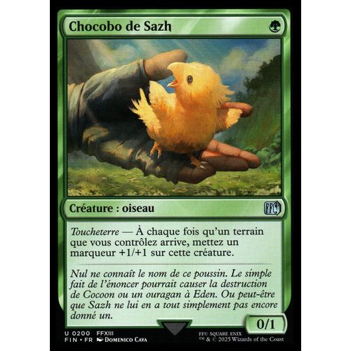 Chocobo De Sazh - Magic - Final Fantasy Vf - U - 200
