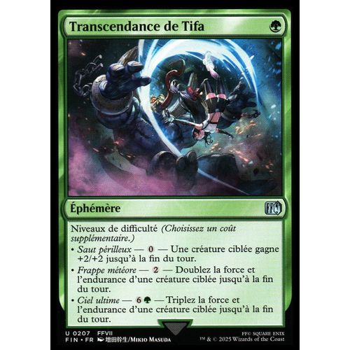 Transcendance De Tifa - Magic - Final Fantasy Vf - U - 207