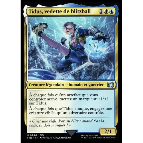 Tidus Vedette De Blitzball - Magic - Final Fantasy Vf - U - 246