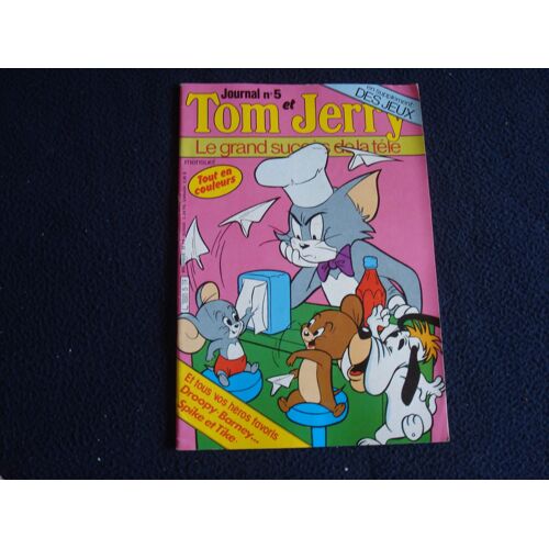 Journal Tom Et Jerry N°5 - Euredif 1984