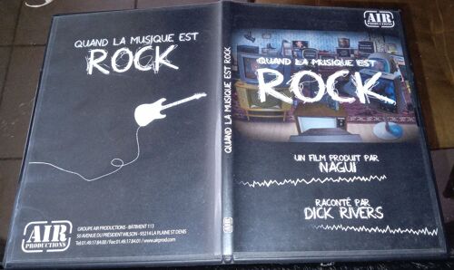 Introuvable Dvd Officiel Hc Quand La Musique Est Rock Raconte Par Dick Rivers Film Produit Par Nagui