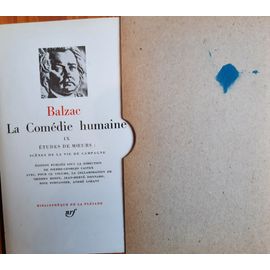 洋書 BALZAC La Comedie Humaine X Pleiade Balzac : La Comedie Humaine, tome 3 :Bibliotheque de la