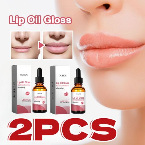 2pcs Huile Essentielle Pour Les Lèvres, Atténue Les Rides Des Lèvres, Anti - Gerçures, Hydratante, Douce Et Élastique 