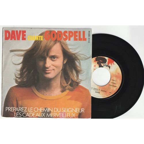 Rare 45t Sp Dave Chante Godspel : Préparez Le Chemin Du Seigneur / Les Cadeaux Merveilleux Riviera 121 410