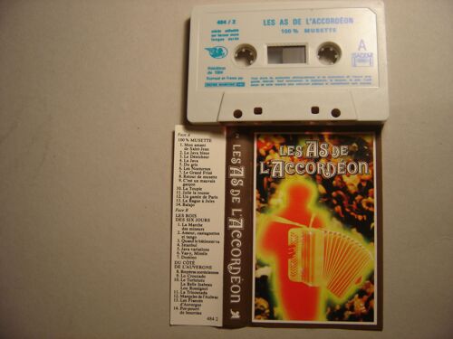 Les As De L'accordéon Cassette Audio! N.2